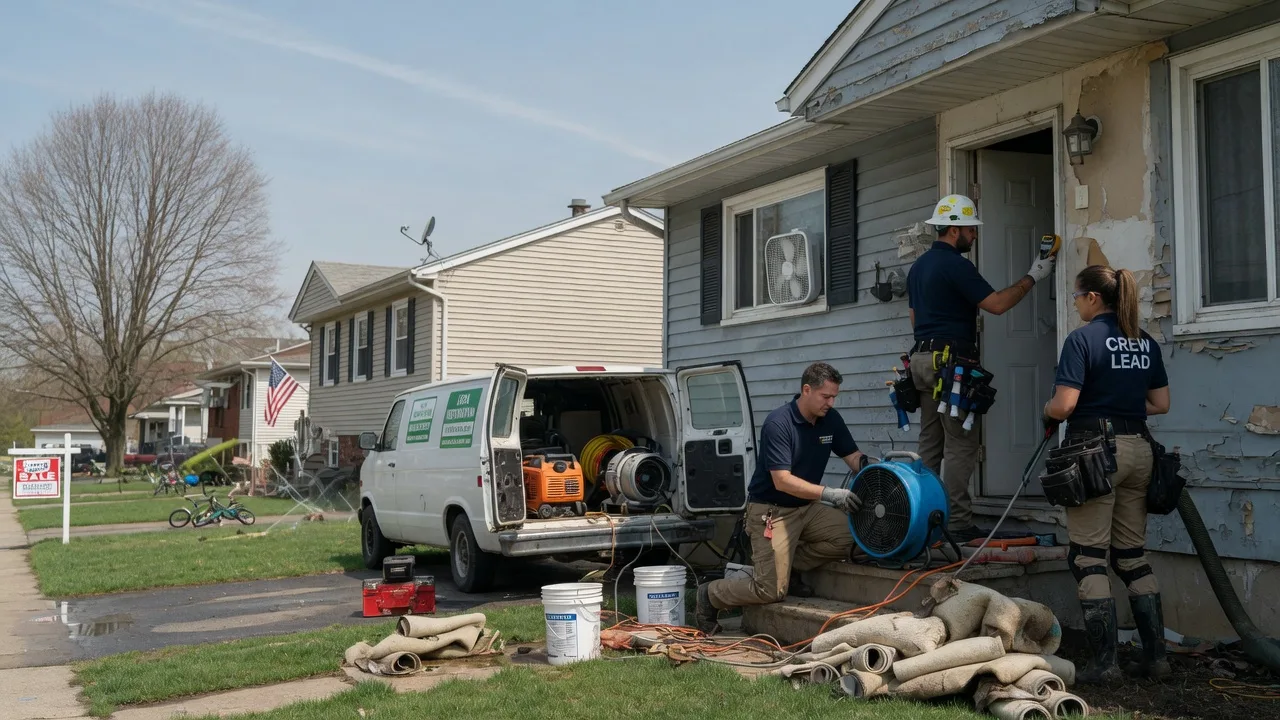 Flood Cleanup in Washingtonville, PA near me