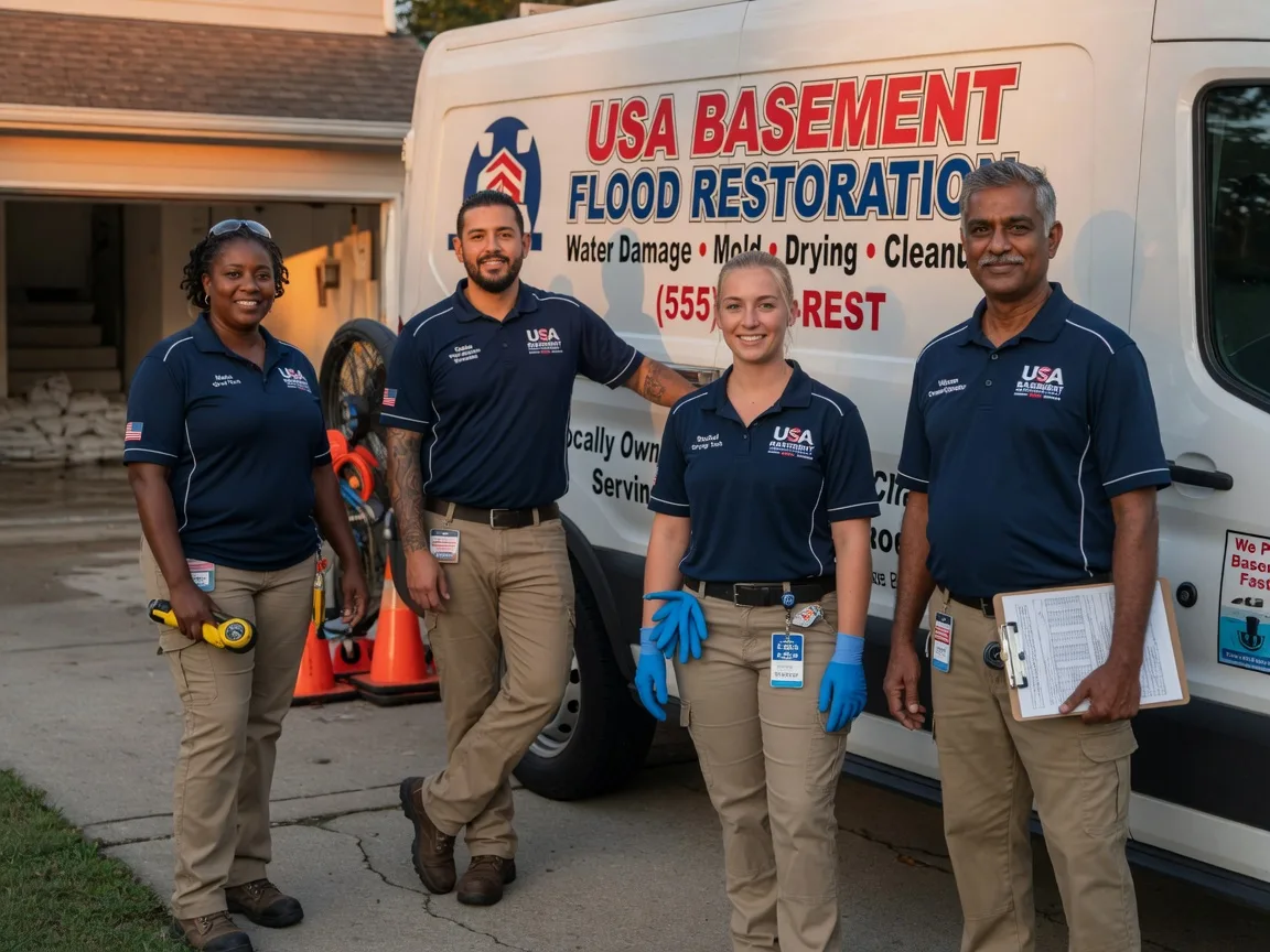 Basement Flood Cleanup company in Washingtonville, PA